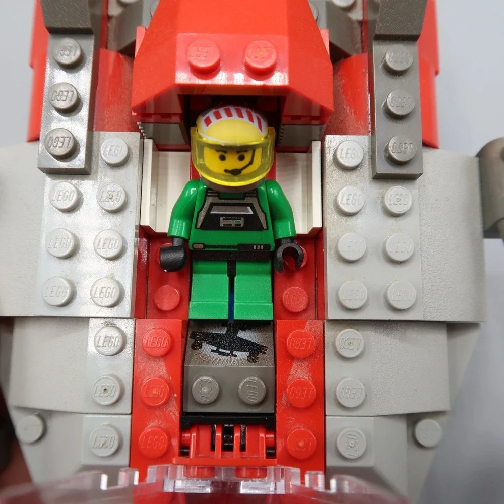 LEGO Star Wars #7134 A-Wing Fighter One Minifigure Used 2000 - Picture 7 of 7